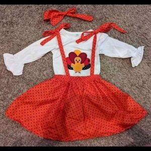 NEW boutique Thanksgiving outfit 4t